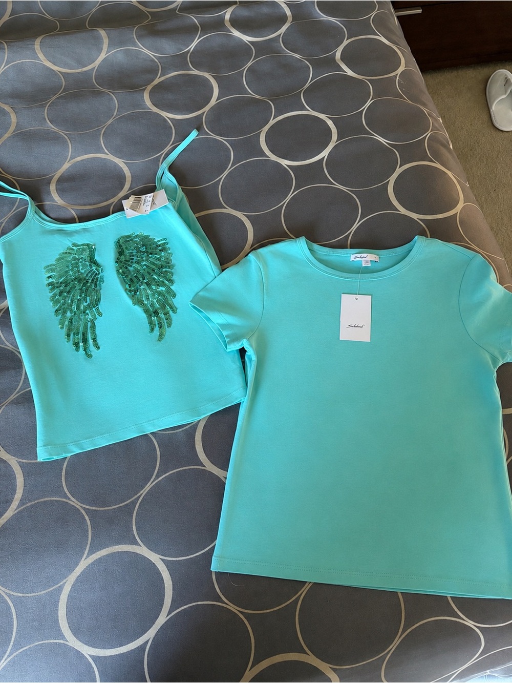 Women’s viral Subdued Tiffany blue 3 piece set